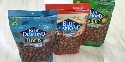 Blue Diamond Almonds 16oz Bag Only $4.99 at Walgreens (Regularly $10)