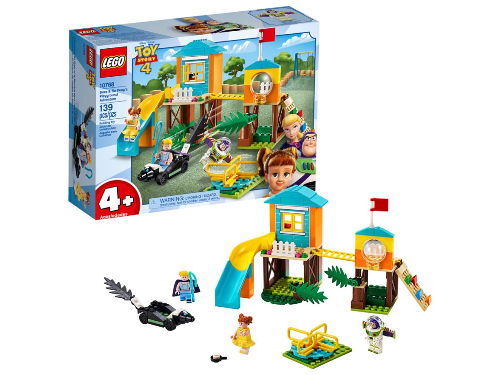 lego toy story 4 set buzz bo peep playground