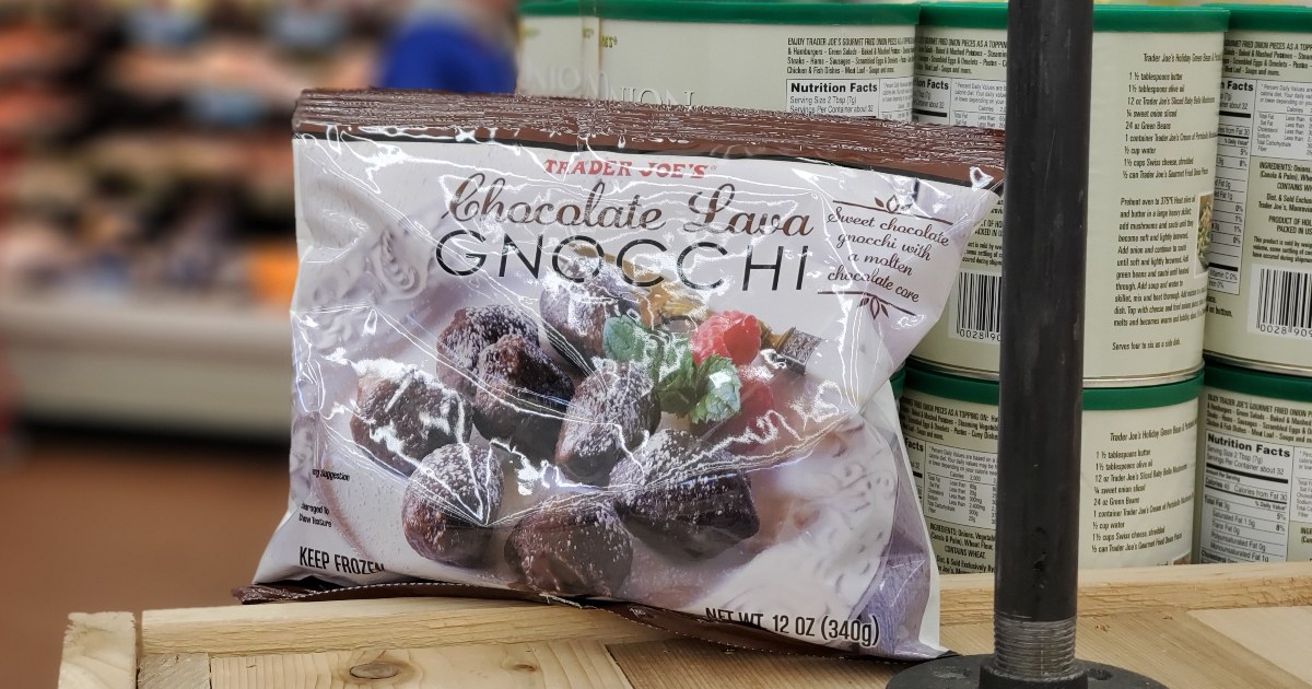 Trader Joe's Chocolate Lava Gnocchi