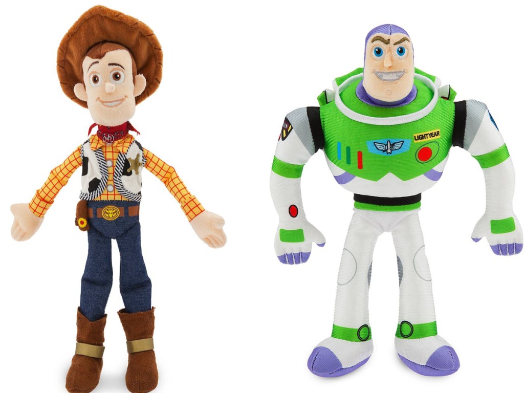 woody and buzz lightyear plush