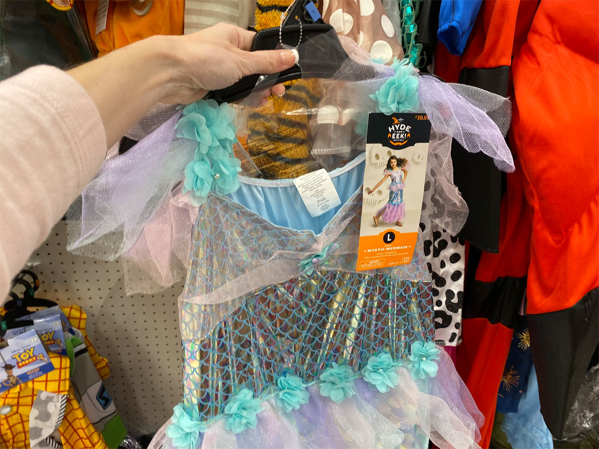 Hyde and Eek Girls' Mermaid Deluxe Halloween Costume