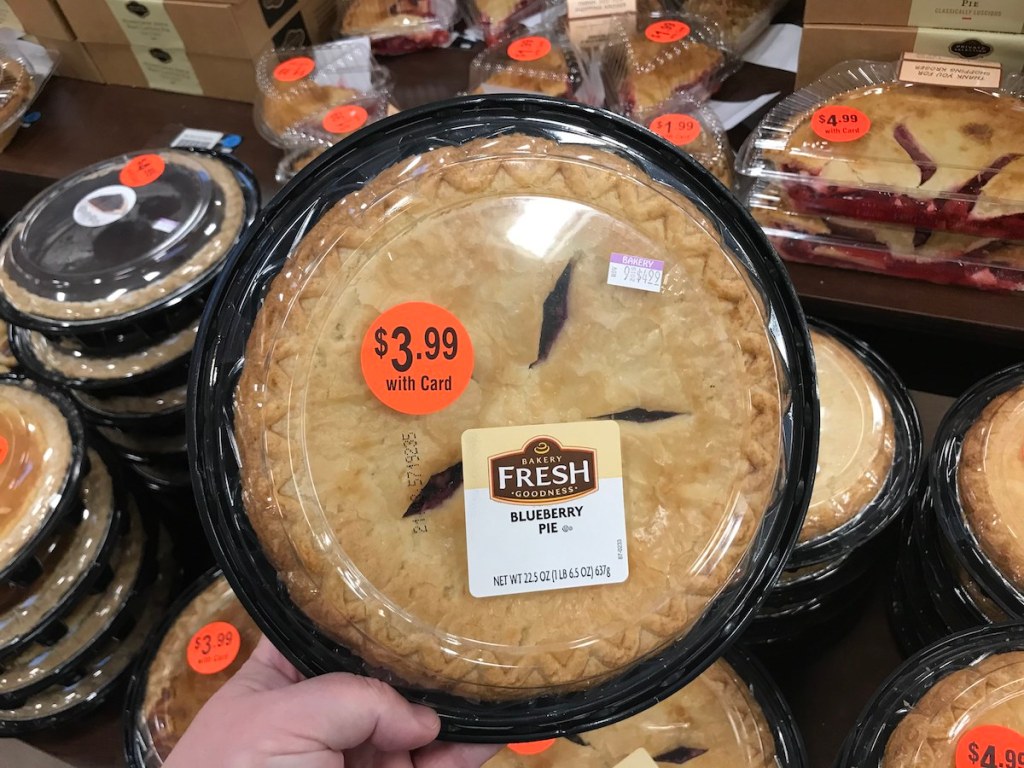 fruit pies at Kroger