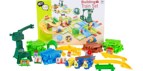 58-Piece Toy Train Set Only $12.99 at Walmart (Regularly $40)