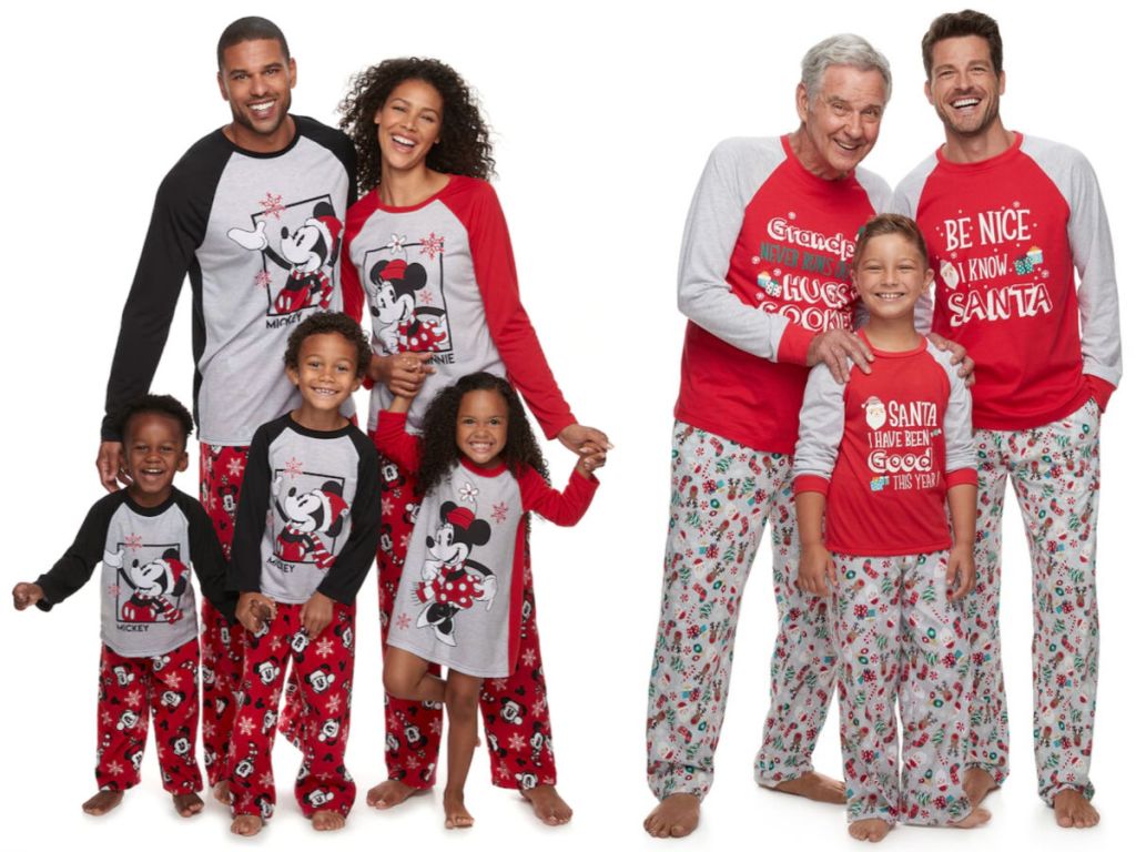 kohls matching pajamas mickey mouse