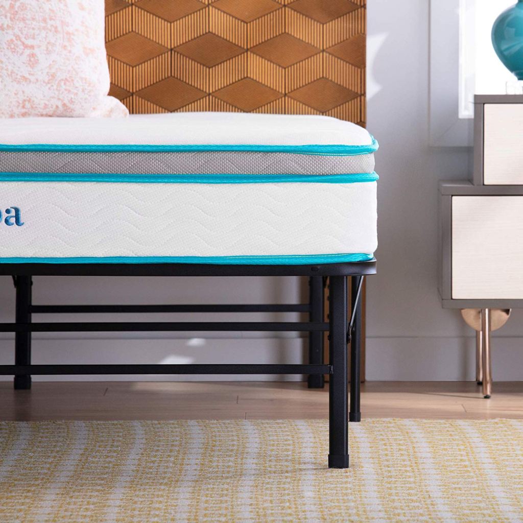 linenspa twin mattress and frame