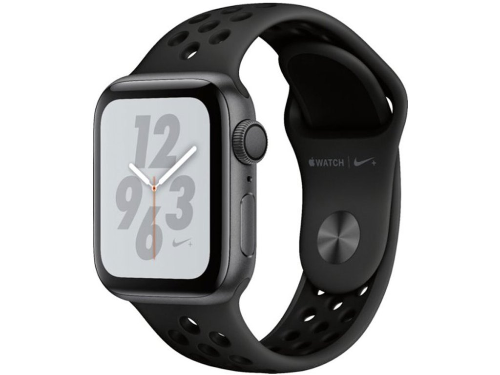 Apple Watch Nike+ Series 4 (GPS) 40mm Space Gray Aluminum Case with Anthracite/Black Nike Sport Band 