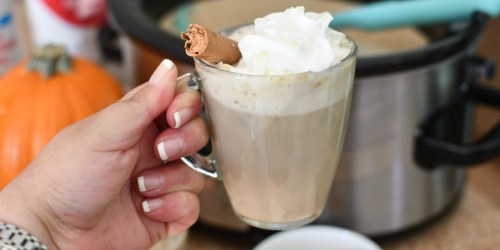 Slow Cooker Pumpkin Spice Latte Recipe