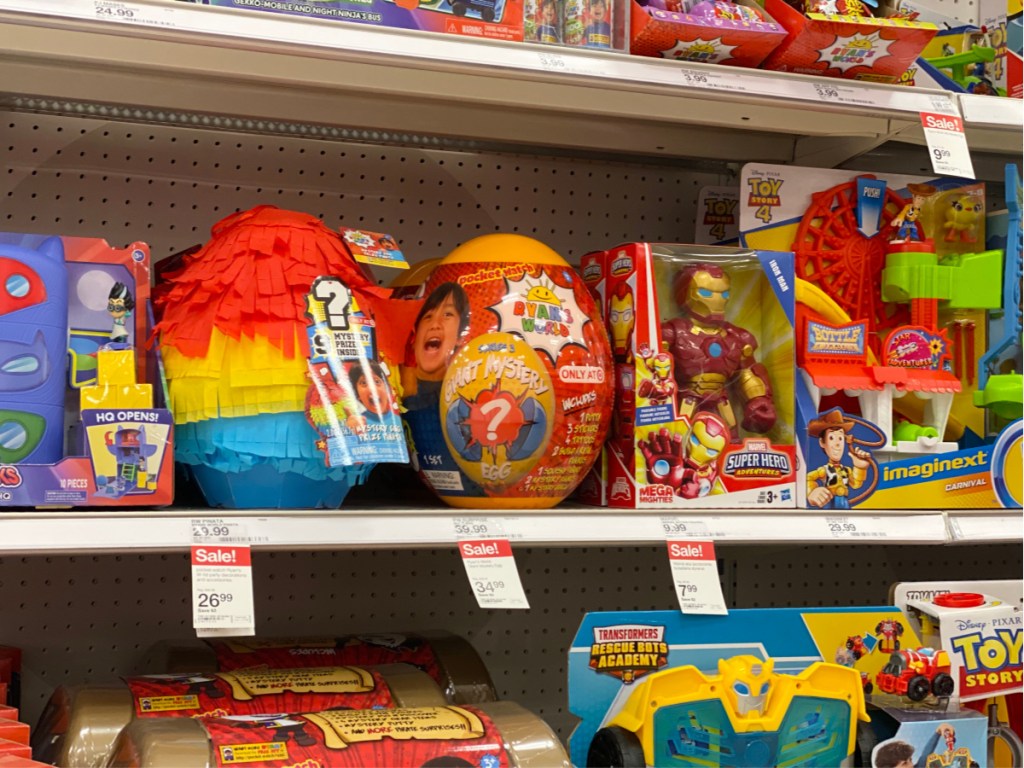 toy egg on shelf at target