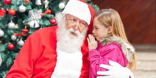 FREE Santa Picture at Kohl’s on November 24th + Hot Wheels or Barbie Surprise Gift