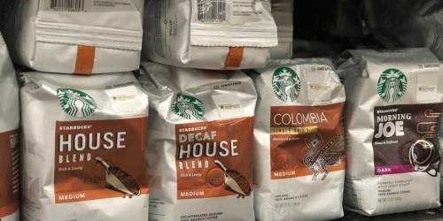 THREE Starbucks 20oz Ground Coffee Bags Only $16 Shipped at Amazon