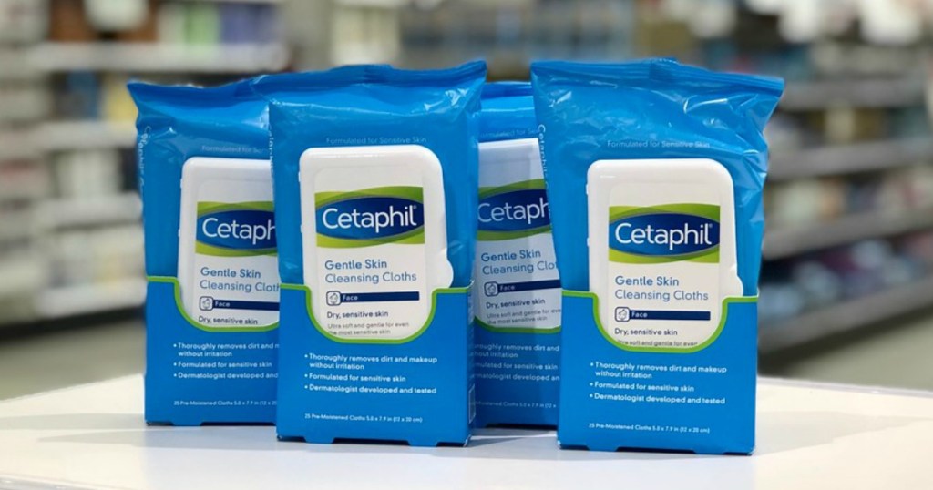 cetaphil cleansing cloths at target