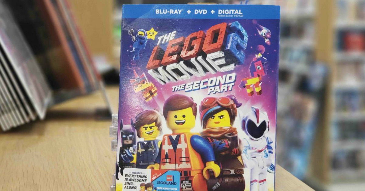 LEGO Movie 2 package on display in store