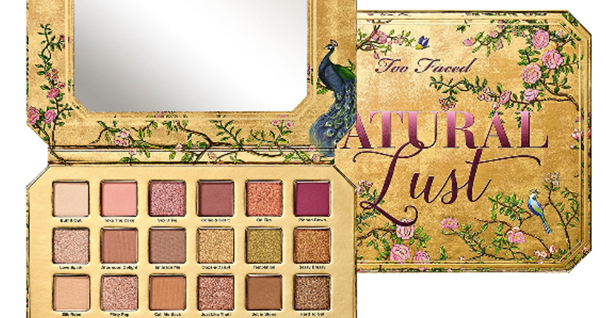 TOO FACED Natural Lust Palette stock image 