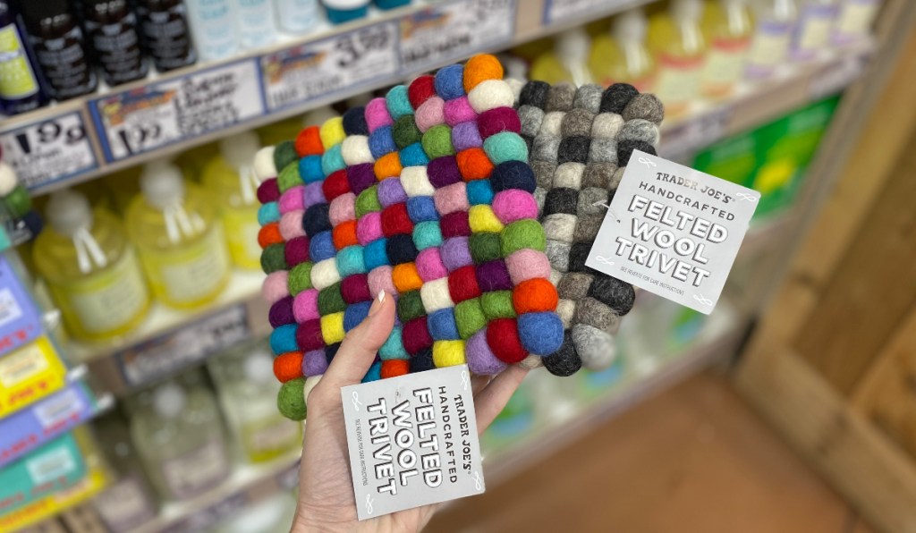 Trader Joe's Felted Wool trivets