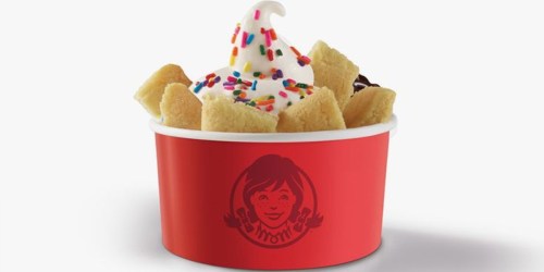 Wendy’s Celebrates 50th Birthday With a New Birthday Cake Frosty Cookie Sundae!