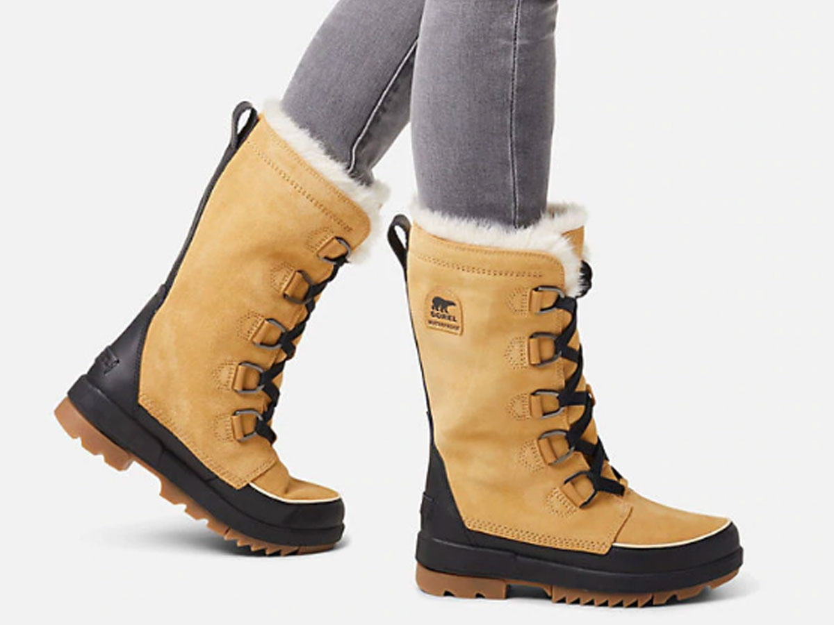 woman wearing Sorel Tivoli IV Tall Women's Boot 