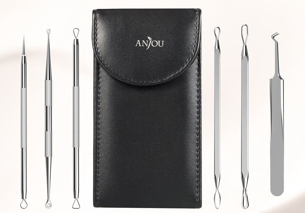 Anjou Blackhead Kit case and tools