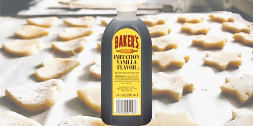 Baker’s Imitation Vanilla Flavor 8oz Bottle Only 93¢ Shipped at Amazon