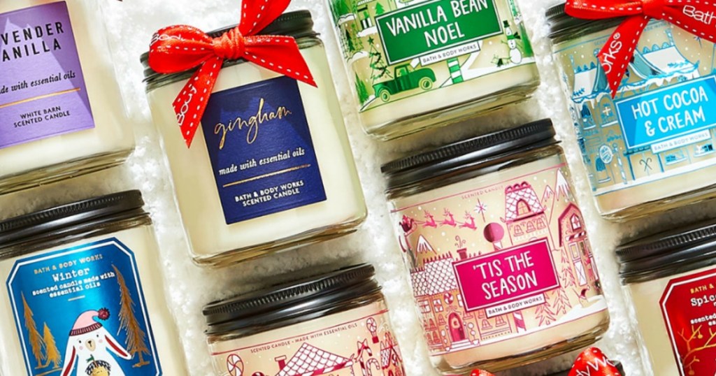 Bath & Body Works Single Wick Candles