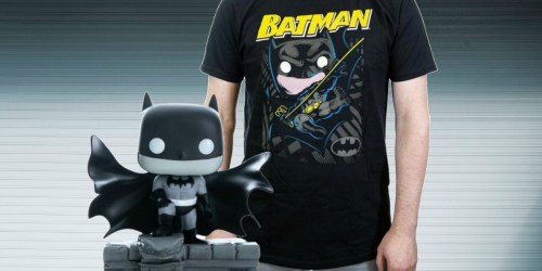 Funko POP! Figure & T-Shirt Gift Sets Only $10 at Gamestop (Regularly $30) | Batman, Sonic The Hedgehog & More