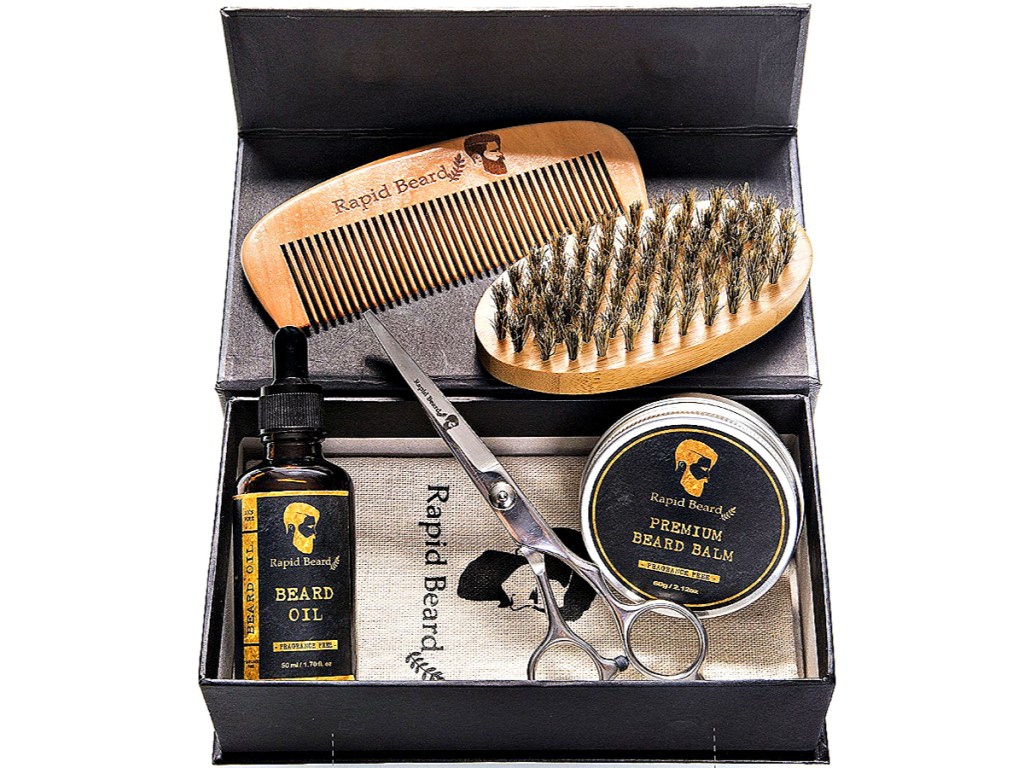 Beard Grooming & Trimming Kit for Men