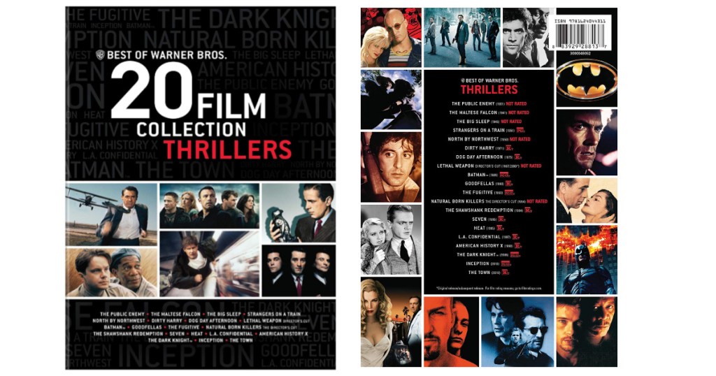 Best of Warner Bros. 20 Film Collection: Thrillers on DVD