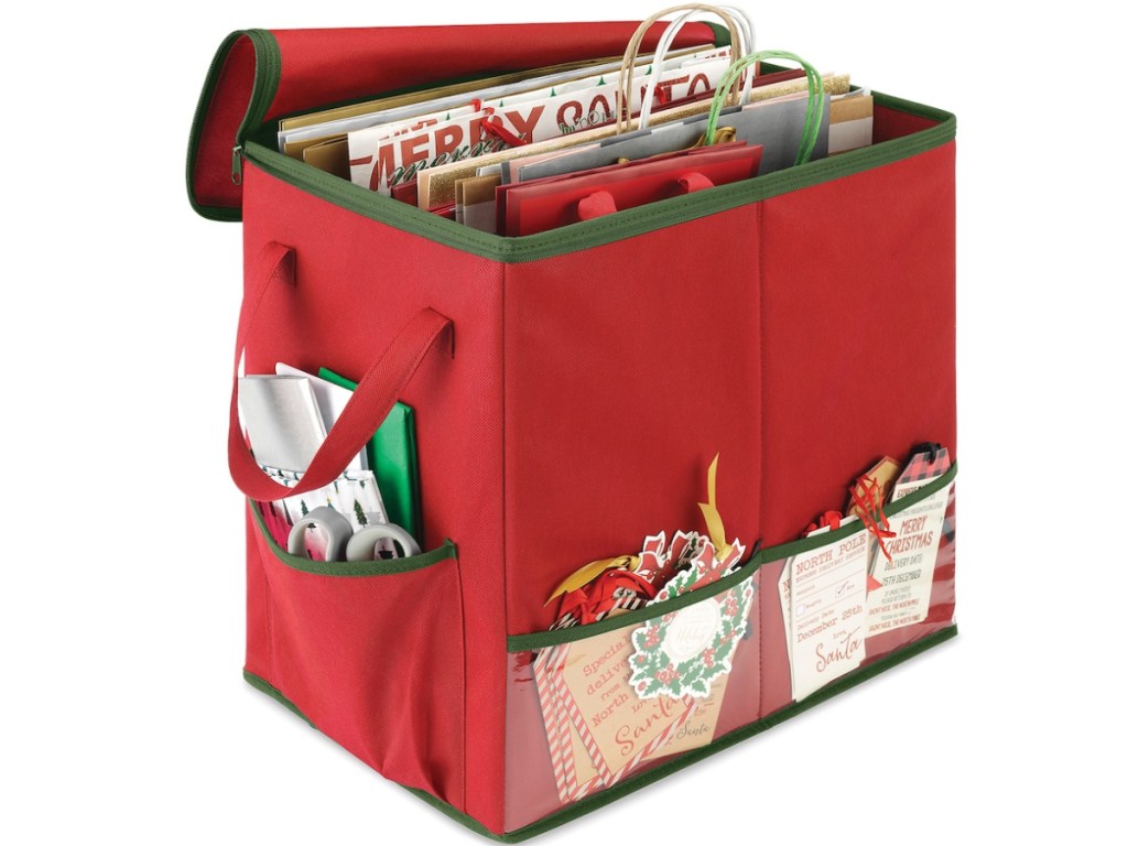 Whitmor Christmas Gift Bag Organizer