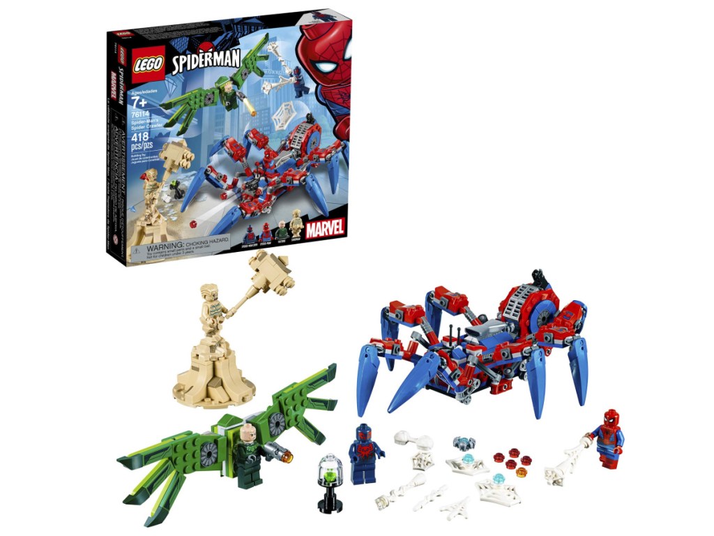 Spiderman Crawler Lego Set 