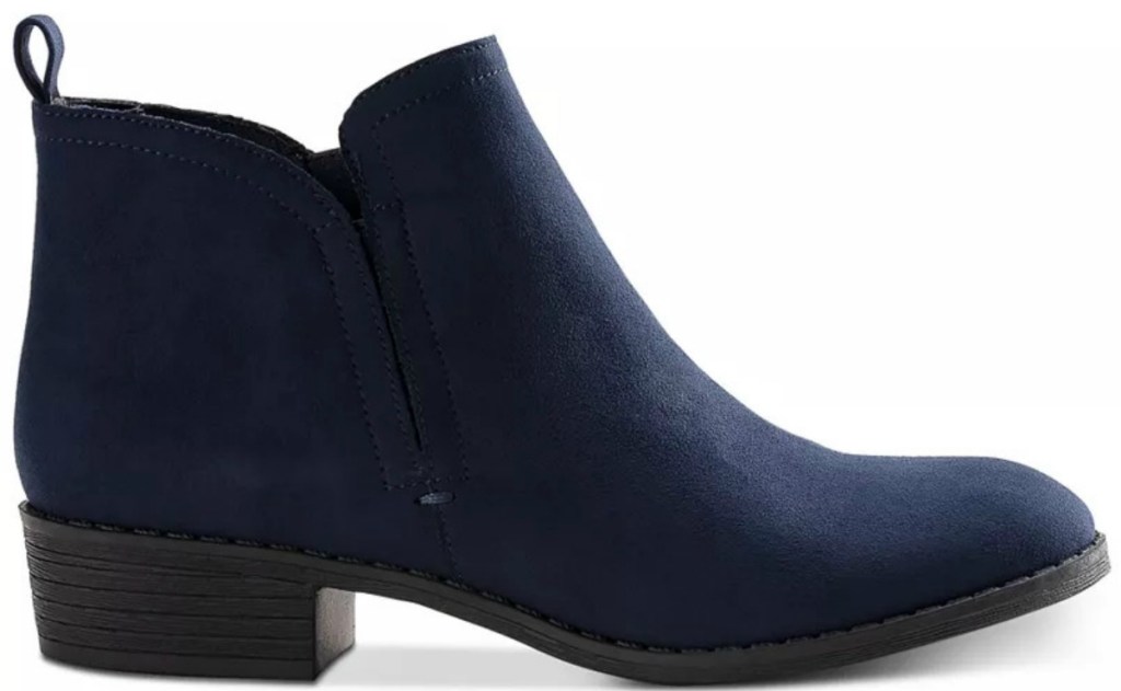 Navy blue boot from Macy's