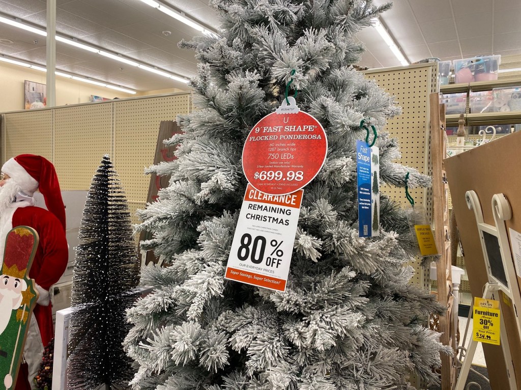 Christmas Trees at Hobby Lobby