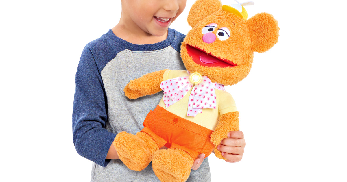 Disney Muppet Babies Wocka Wocka Feature Fozzie Plush