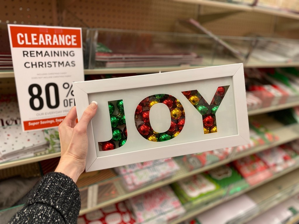 Hobby Lobby Joy Sign