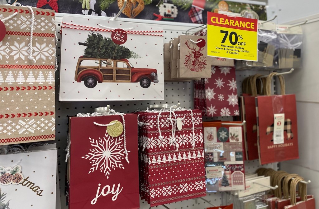 Holiday Bags at JOANN