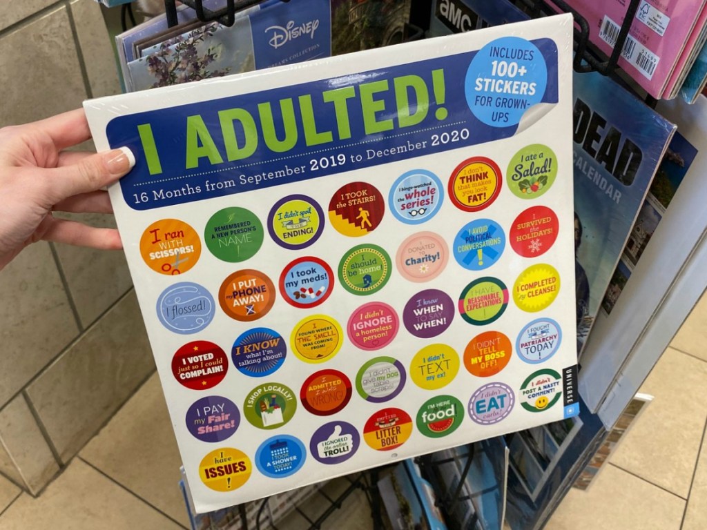 I Adulted Calendar Barnes & Noble