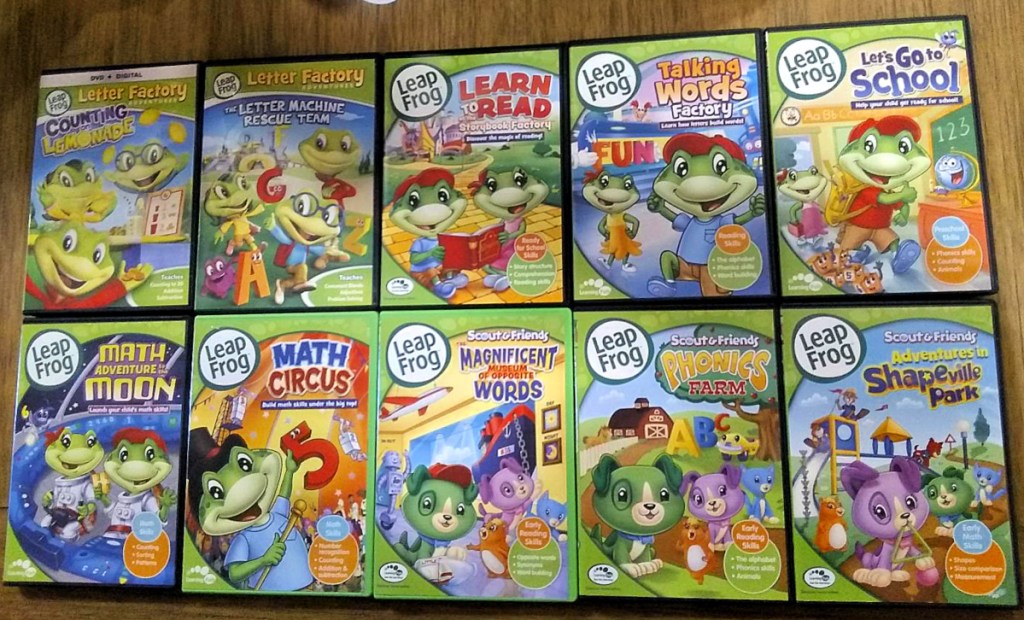 Leapfrog: Learn With Leap: 10-DVD Mega Pack