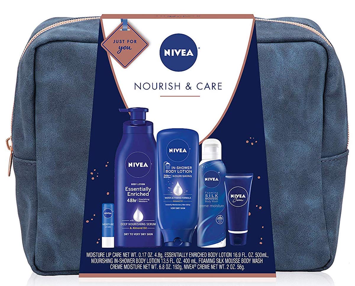 NIVEA Pamper Time Gift Set with bag