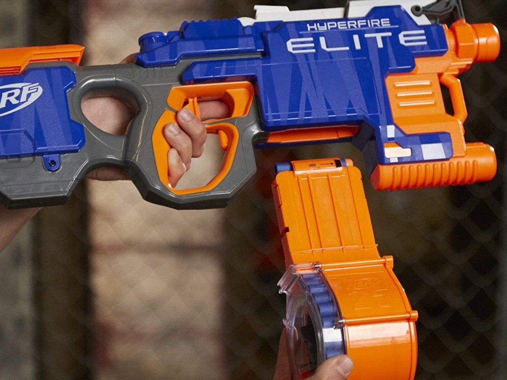 nerf elite hyperfire blaster