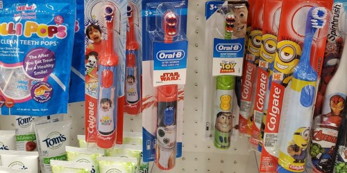 FOUR Oral-B Electric Kids Toothbrushes Only $8.47 at Target | Great Stocking Stuffer Idea