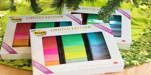 Super Sticky Post-it Notes Limited Edition Collection Only $12.99 on Amazon (Just 87¢ Per Pad)