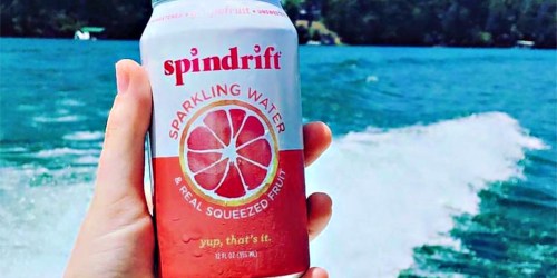 Spindrift Sparkling Water 24-Pack Only $11.95 Shipped on Amazon | Just 49¢ Per Can