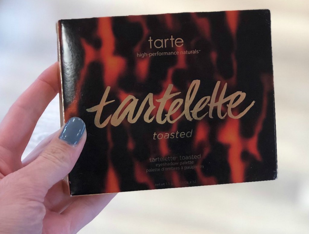 Tarte Toasted Palette in-hand in store