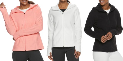 Tek Gear Women’s Micro Fleece Jackets Only $8.49 at Kohl’s (Regularly $32)