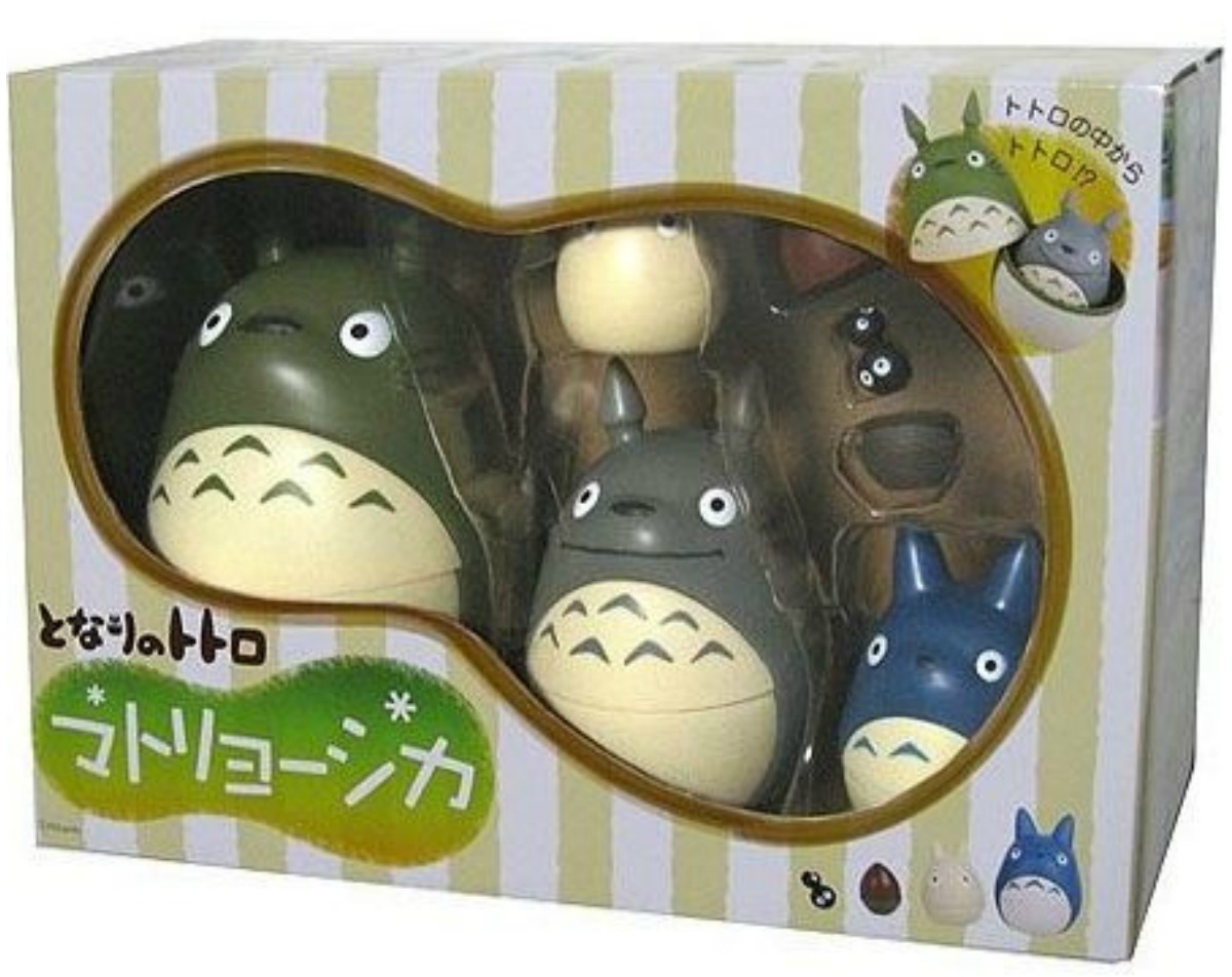 Totoro Nesting Dolls in package