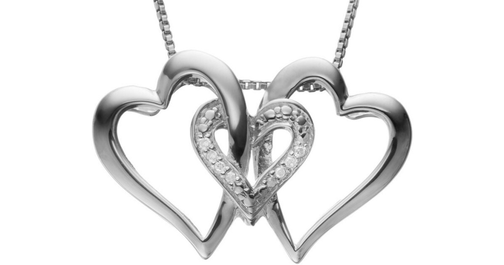 Two Hearts Necklace