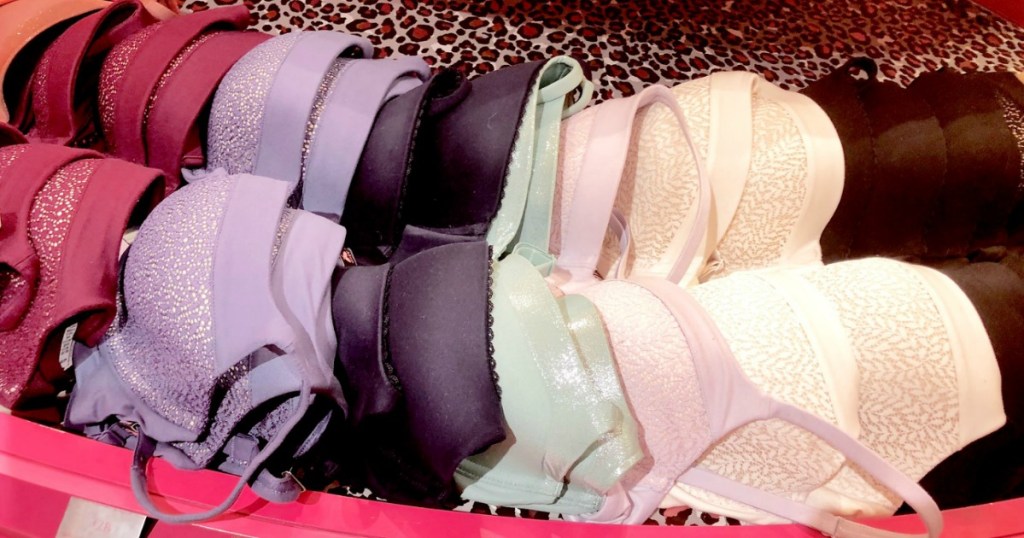 Victoria's Secret Bras on display in-store