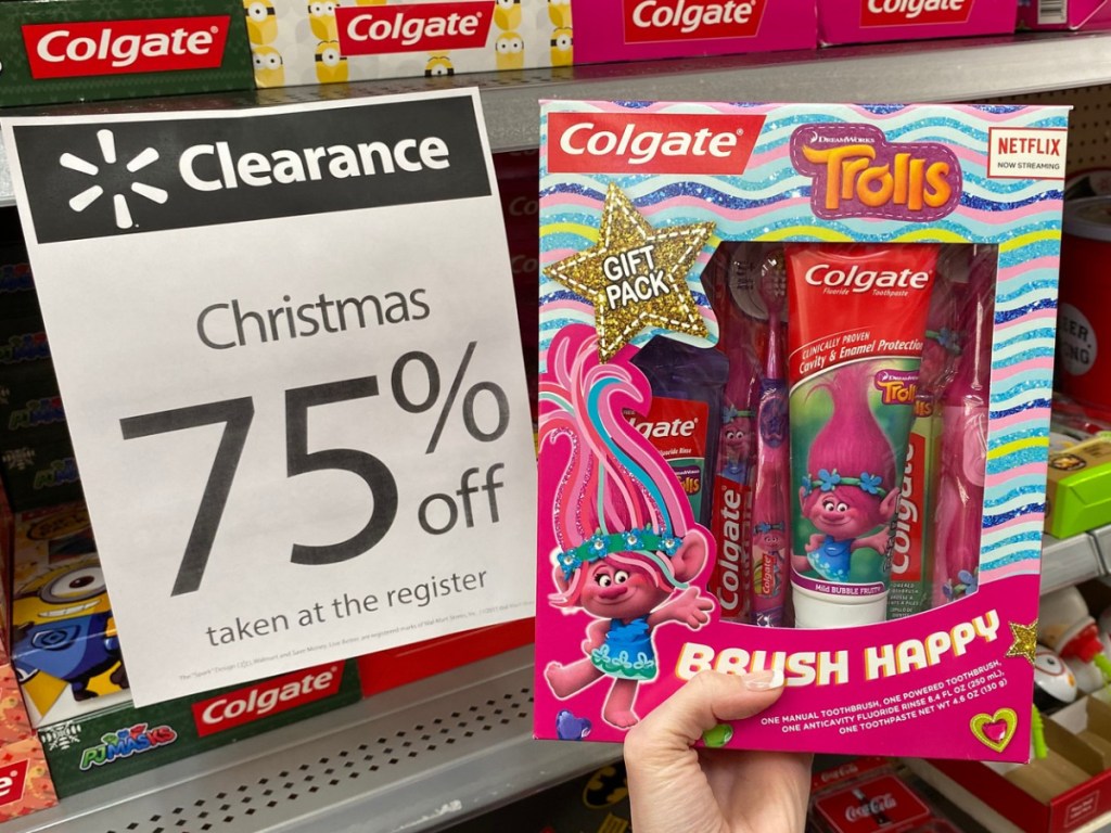 Colgate Trolls Toothbrush Set 