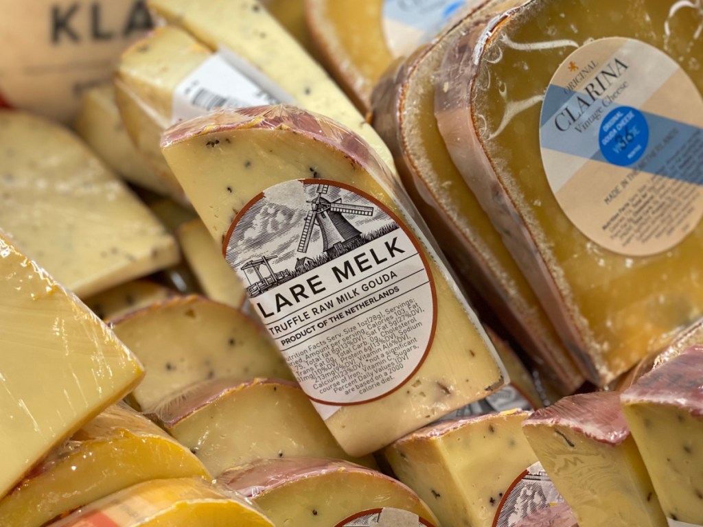 klare melk truffle gouda cheese at whole foods