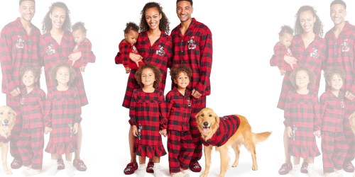 50% Off Holiday Pajamas For The Family at shopDisney