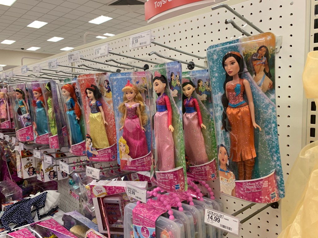 disney toys at target in store