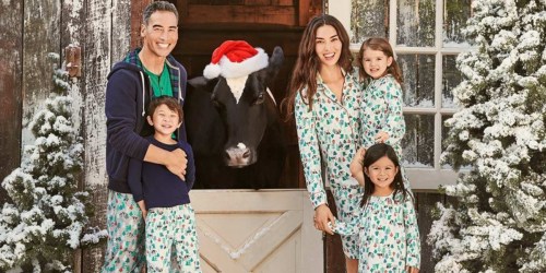 50% Off Matching Family Pajamas, Jackets & More + Free Shipping at Lands’ End